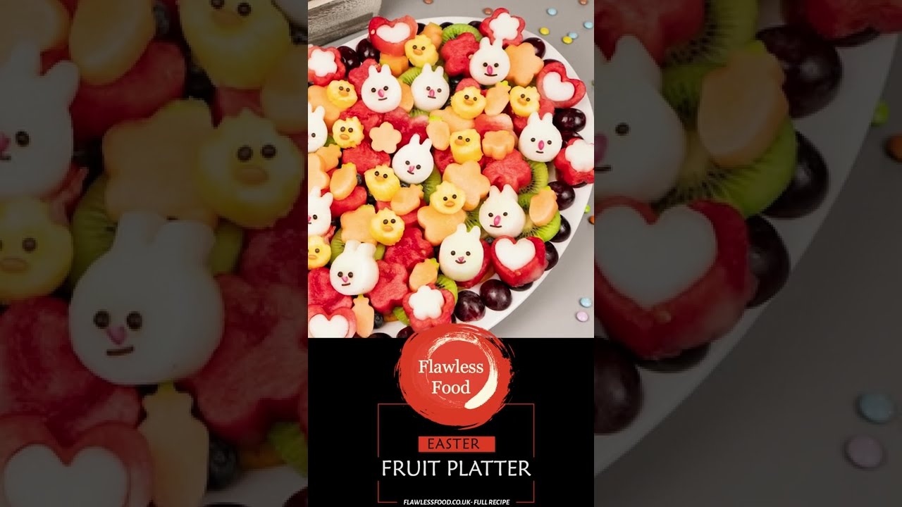 Easter Fruit Platter  #Shorts