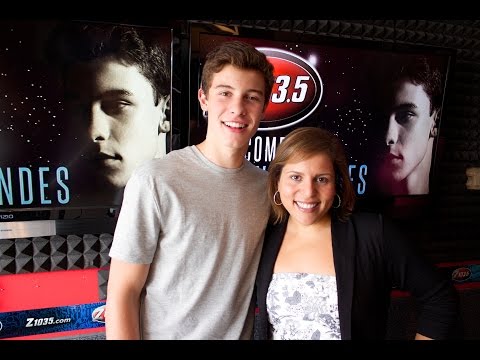 Pina interviews Shawn Mendes on Z103.5!