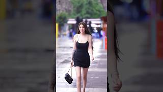 beautiful girl street fashion tiktok #chinesefashion #mejoresstreetfashion #shorts