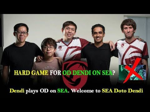 Welcome to SEA Dendi - Dendi Tigers plays OD SEA