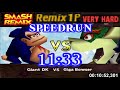 Smash Remix Classic Mode Remix 1P Speedrun With Giant Donkey Kong VERY HARD In 11 33