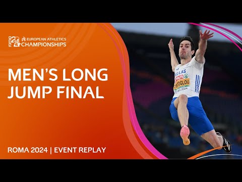 Tentoglou at his FINEST! 👌 Men's long jump final replay | Roma 2024