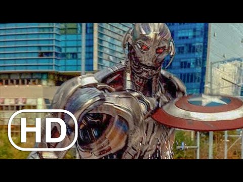 Ultron vs Capitão América | Cena de Luta | Vingadores Era de Ultron (2015) | Clipe do Filme HD