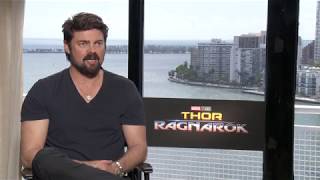 Karl Urban Talks About His Rivalry with Chris Hemsworth video
