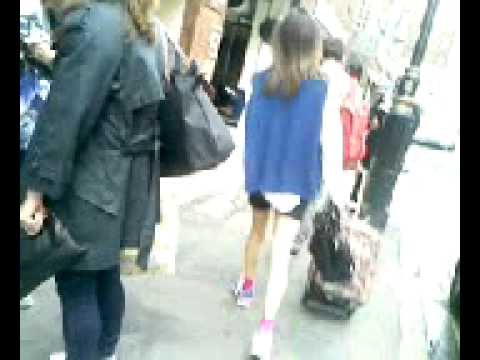 120624 Gayoon (4minute) leaving hotel in London