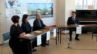 4月7日【びわ湖放送ニュース】彦根エコーオーケストラが彦根市長を表敬訪問