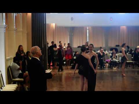 Bronze Intl Chacha 1st Round H1. Irene/Vanessa, Maddie/Emilie