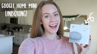 VLOGMAS DAY 4: Google Home Mini UNBOXING!