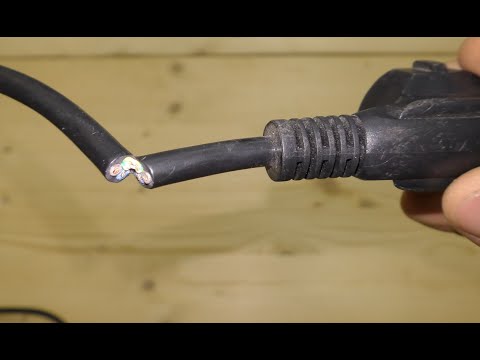 Anleitung zur Erneuerung eines Schuko Stecker