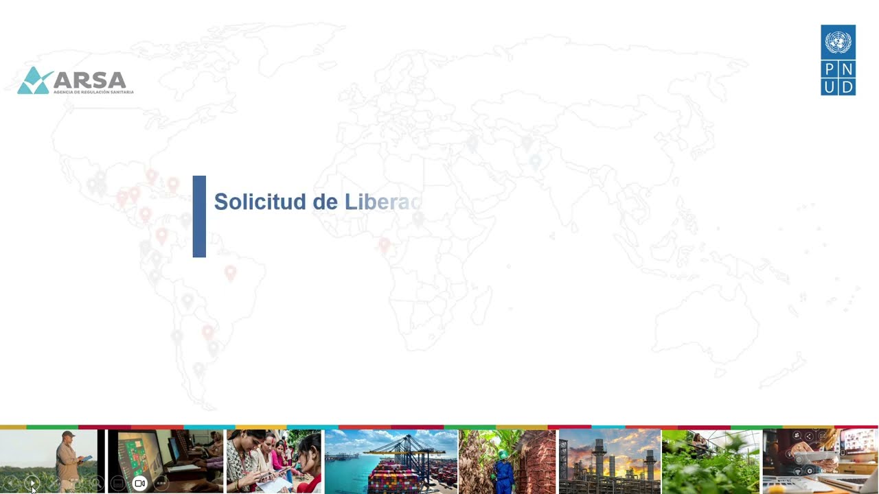 Solicitud de liberación de productos de interés sanitario