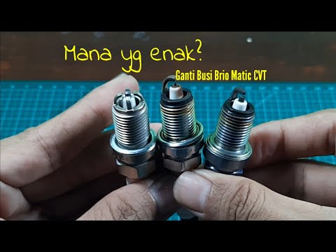 BUSI BRISK NGK BOSCH DI HONDA BRIO CVT