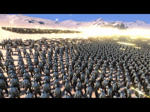 3.000 WW2 SOLDIERS vs 60.000 ZOMBIES - Ultimate Epic Battle Simulator