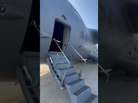 🚀 Step aboard the C-17 | An inside look at the jet! 🫎✈️ #C17 #Aviation