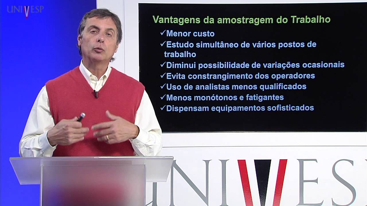 Engenharia de Métodos - aula 11 - Amostragem do trabalho
