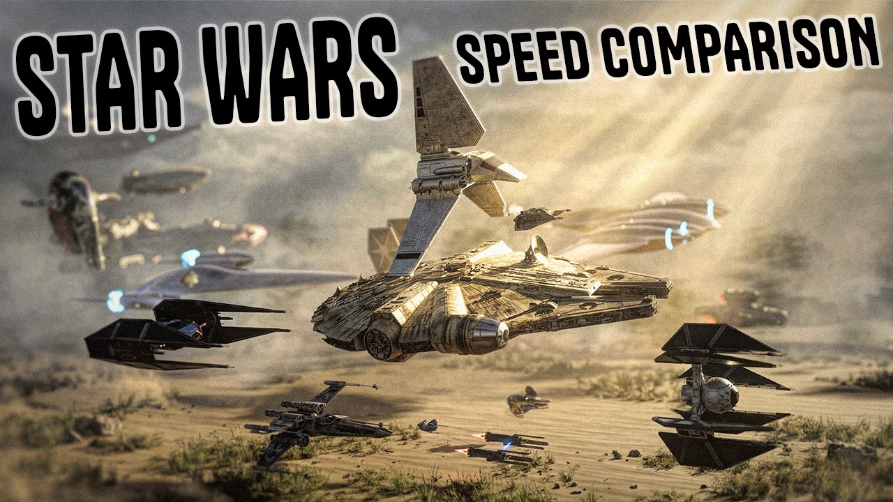 SPEED COMPARISON 3D | Star Wars