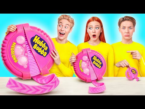 Big, Medium and Small Plate Challenge | Funny Kitchen War by Multi DO Challenge