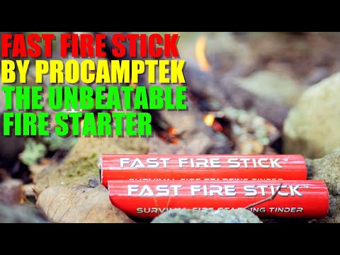 The UNBEATABLE Fire Starter - Fast Fire Stick by Procamptek