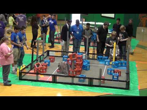 Battle by the Beach VEX Skyrise Qual 51 8569S-6893B vs 400X-5023 (R32 B54)