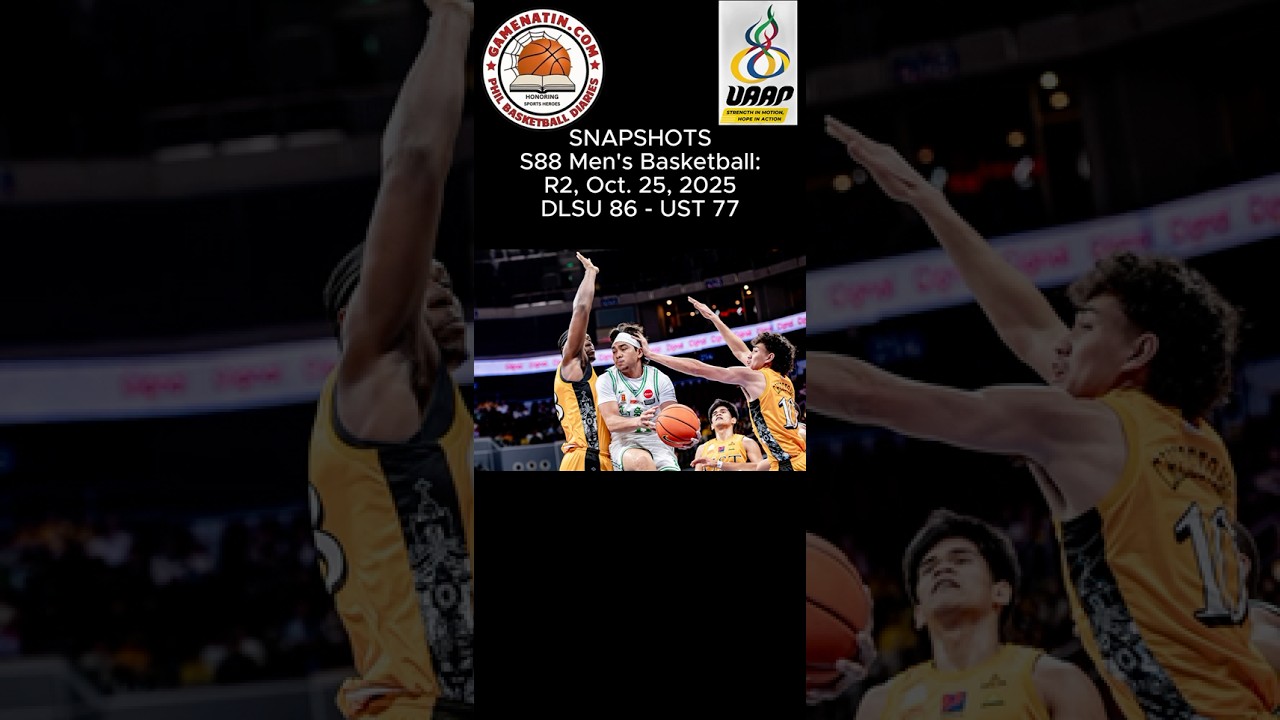Snapshots: Men's Basketball - DLSU 86 - UST 77