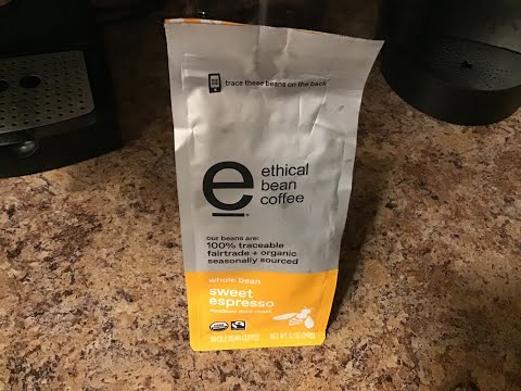 Ethical Bean Coffee Sweet Espresso Whole Bean Review