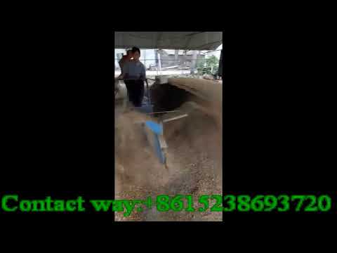 Small professional compost turning machine from Apple