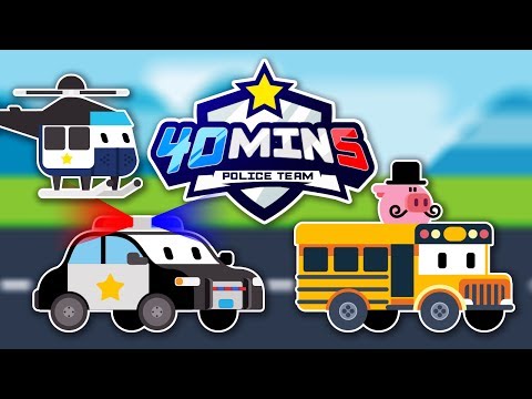 Appmink Team Police Chase Part 2 | Police Car & Police Helicopter - appMink Playlist 44 mins