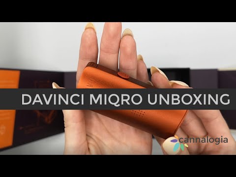 Davinci miqro vaporizer unboxing