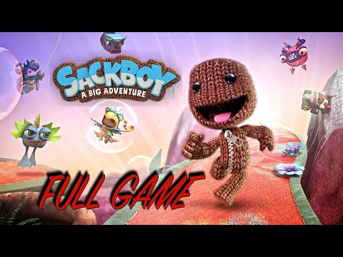 Sackboy: A Big Adventure - FULL PS5 Gameplay Walkthrough Longplay ALL Levels