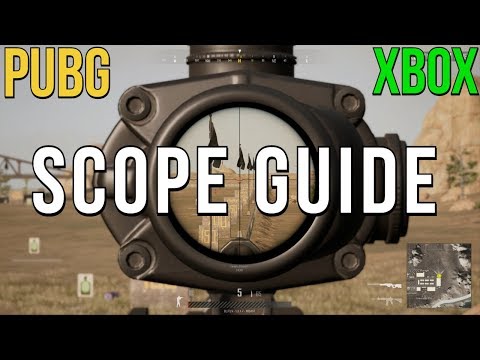 PUBG: Scope Guide & How to Use Reticles Down Range