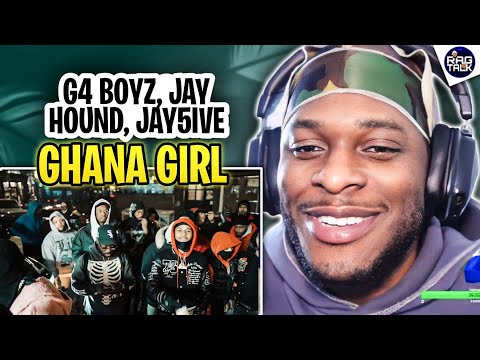 G4 BOYZ x Jay Hound x Jay5ive - Ghana Girl | #RAGTALKTV REACTION