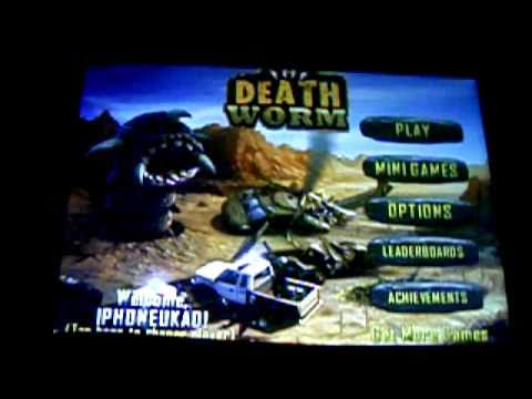 Death Worm On iPhone Gameplay