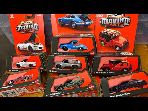 2026 Matchbox Moving Parts Mix 1 (A Case) Unboxing and Review!