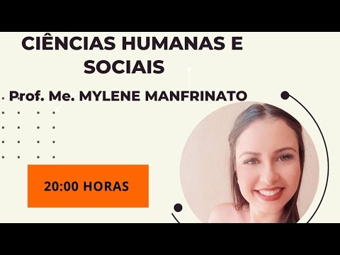AULA AO VIVO E DE REVISÃO: CIÊNCIAS HUMANAS E SOCIAIS