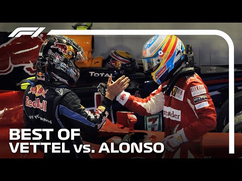Best Of Vettel vs. Alonso in F1!