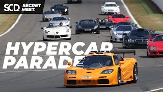 Hypercars as far as the eye can see! Hypercar Parade | SCD Secret Meet 2022
