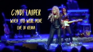 CYNDI LAUPER - WHEN YOU WERE MINE (Live in Vienna)