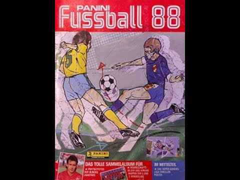 STICKERS PANINI BUNDESLIGA CHAMPIONSHIP 1988 HAMBURGER SV