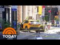 NYC Taxi Jumps Curb Leaving 6 Injured 3 Critically