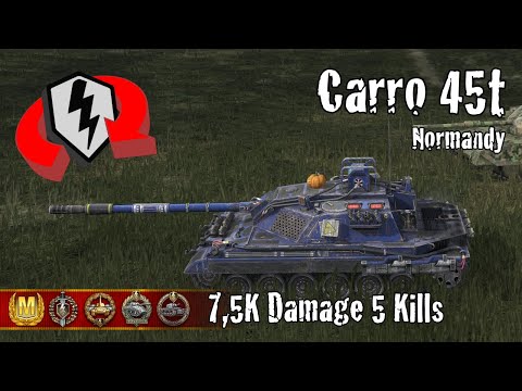 Carro da Combattimento 45t  |  7,5K Damage 5 Kills  |  WoT Blitz Replays