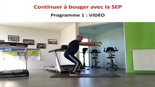 Exercices de renforcement des membres inférieurs et d’équilibre | Continuer à bouger avec la SEP