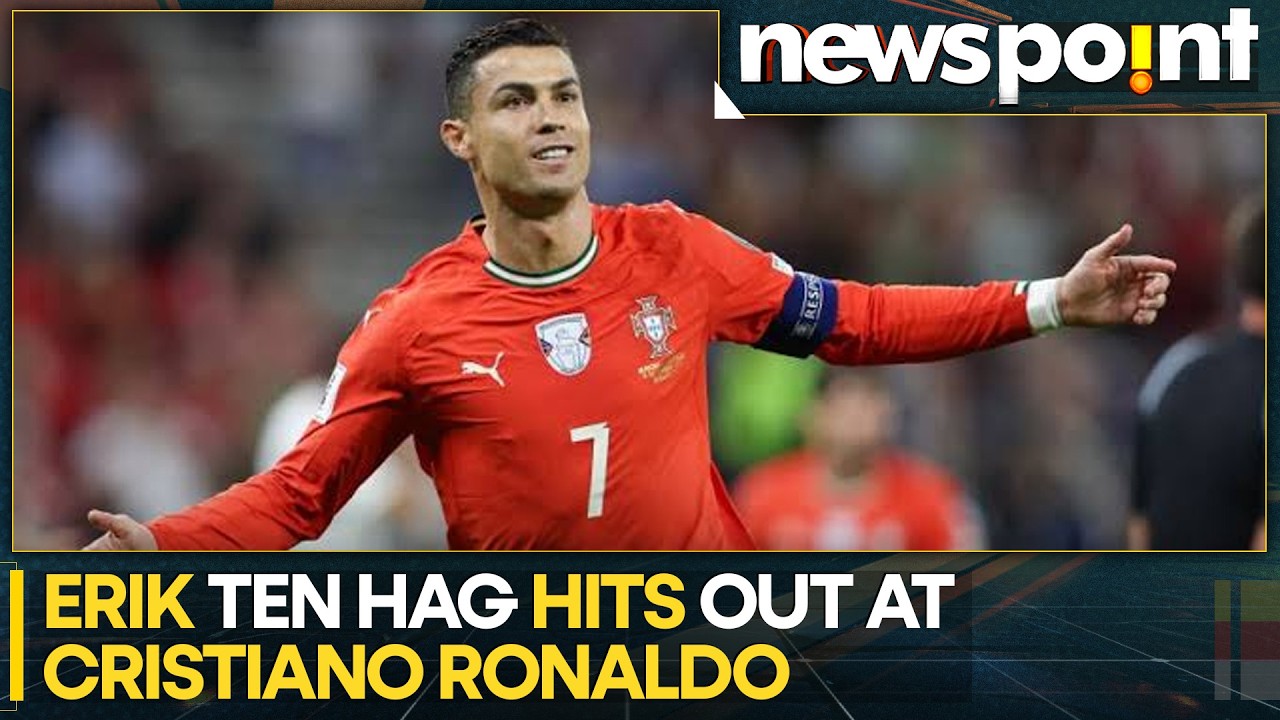 Former MAN United Boss Erik Ten Hag Slams Cristiano Ronaldo | WION News