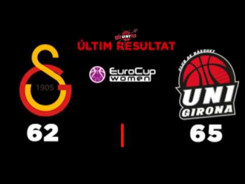 Partit anada Galatasaray - Spar Citylift Girona 1/4 eurocup 17/18