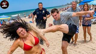 Karen Gets KNOCKED OUT COLD in BRUTAL INSTANT KARMA! #8 | When Karen Messes With The Wrong People