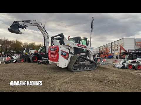 Bobcat AMAZING demo-show @Bauma 2022 / extremely skilled operator