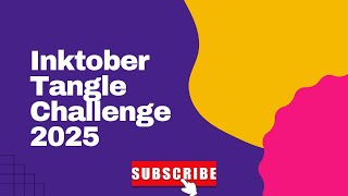 Welcome to the Inktober Tangle tutorial day 10,11 and 12.