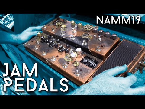 Insane custom pedals from JamPedals at NAMM19