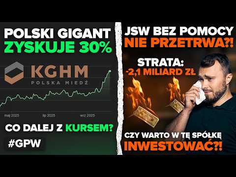 JSW is losing billions and fighting for its life! KGHM's share price is up 30%, and XTB is prepar...