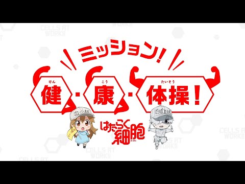 はたらく細胞 ミッション！健・康・第・イチ 赤血球（CV 花澤香菜）白血球（好中球）（CV 前野智昭）キラーT細胞（CV小野大輔）マクロファージ（CV 井上喜久子）