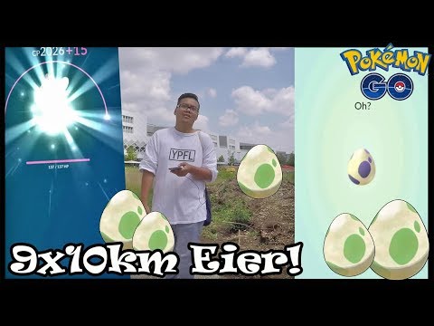 Doppel BONBON & STAUB?! 9x10km Eier brüten im Wasser Event! Pokemon Go! Video
