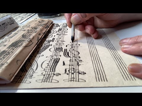 Bach at Work : Real Time Calligraphy